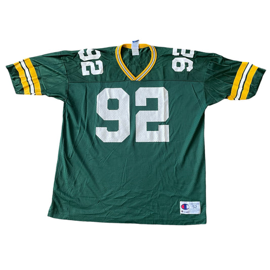 Reggie White Green Bay Packers Champion Jersey