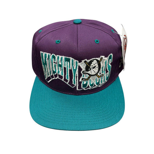 90s Anaheim Mighty Ducks Wave Snapback (NWT)