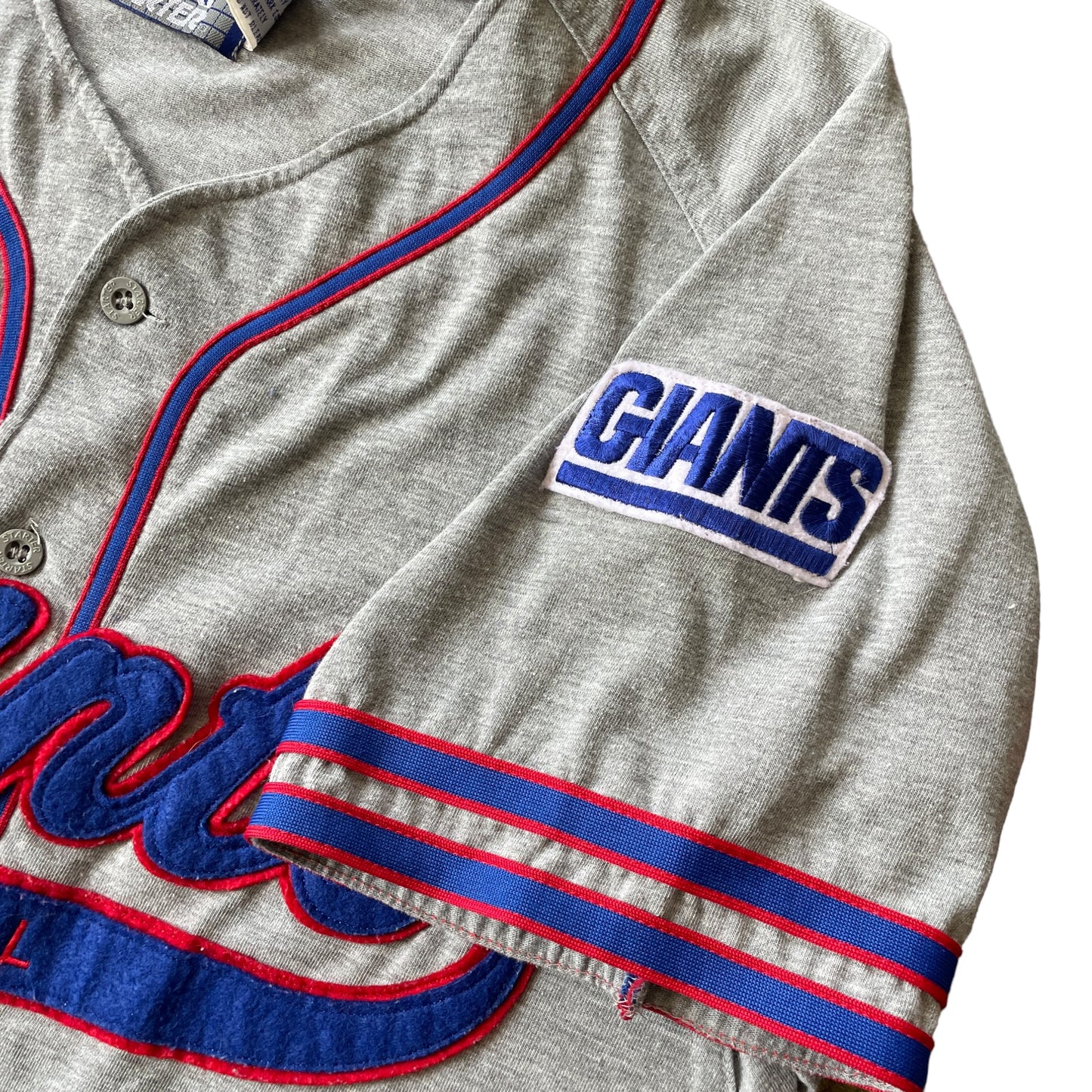 New York Giants "Baseball Style" Button-Up Starter Jersey