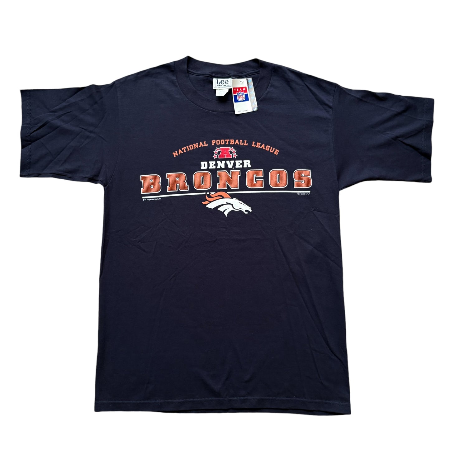 00s Denver Broncos Logo Tee NWT