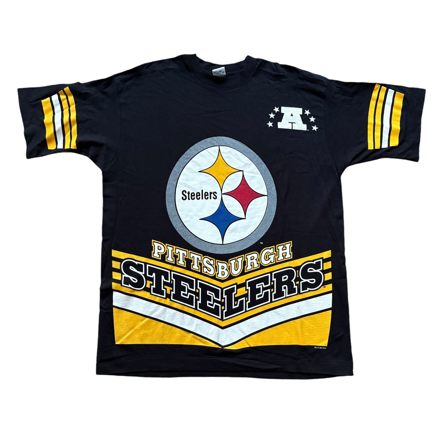 90s Pittsburgh Steelers Big Logo Tee