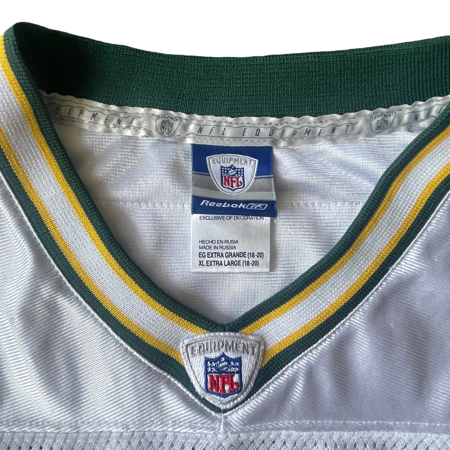 Brett Favre Green Bay Packers Reebok Jersey