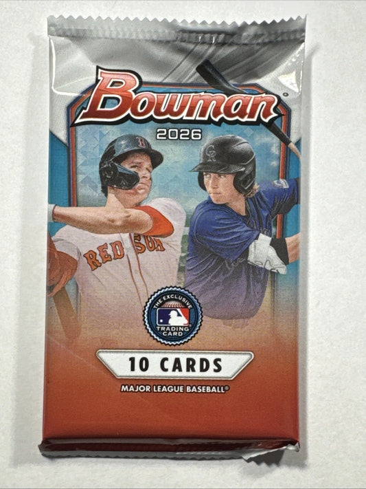 2026 Bowman Baseball Blaster Pack