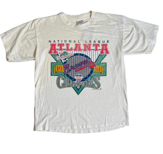 Atlanta Braves 1991 NL Champions Tee