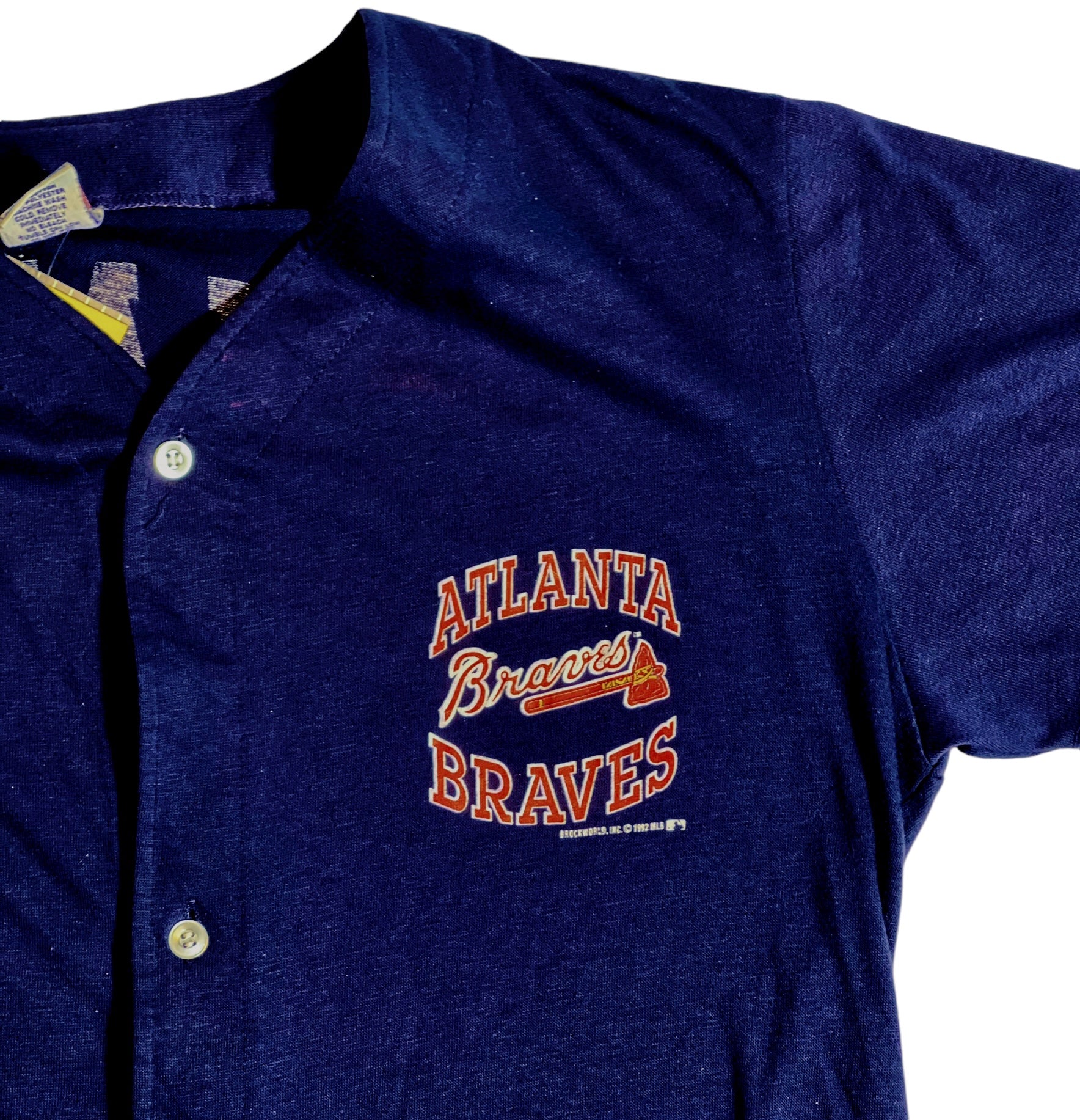 90s Atlanta Braves Cotton Jersey – Quiz Daddy's Closet